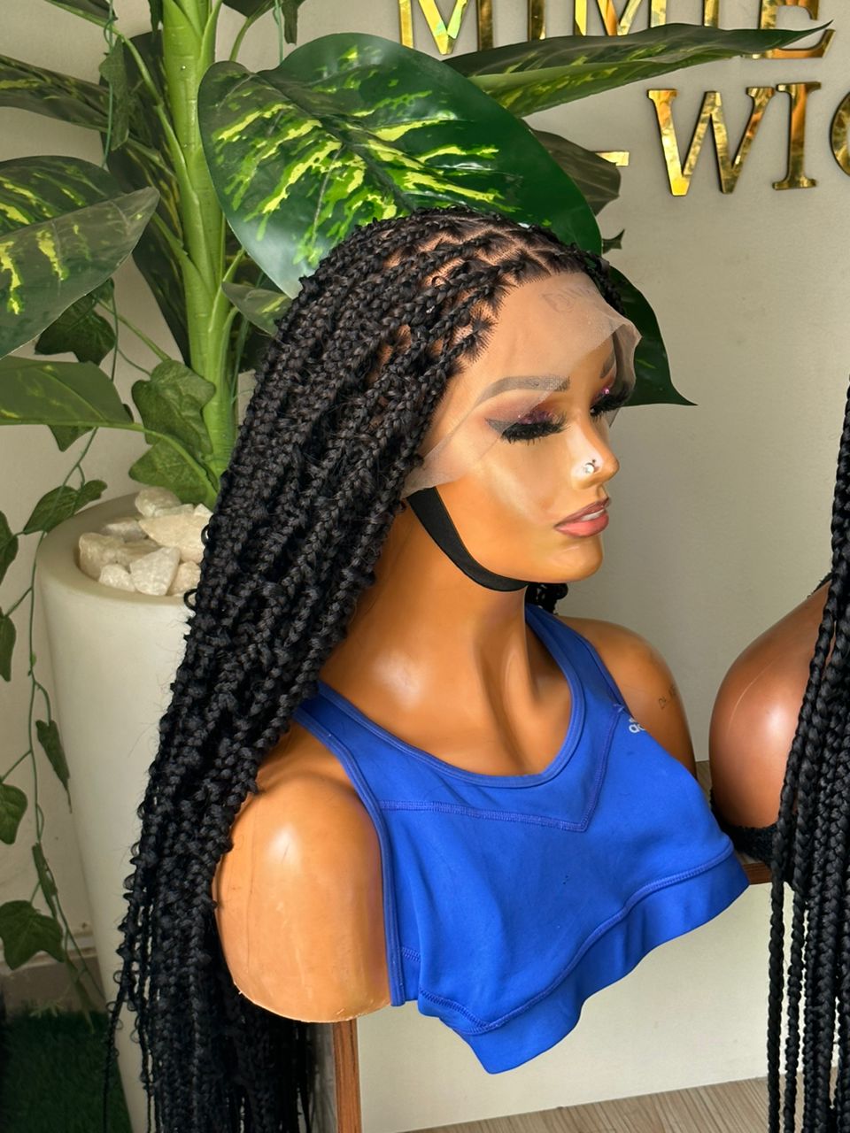 Black medium jungle braids (Human Hair) – Mimi Wigs and Hair Enterprise